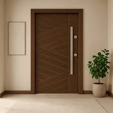 Modern Wooden Single Door Design