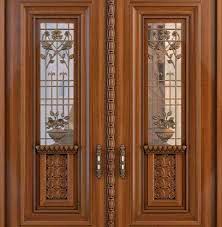 Luxury Wooden Double Door Design